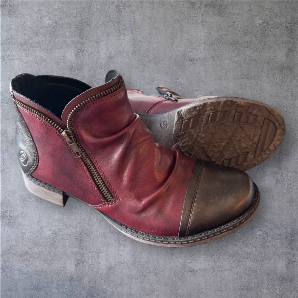 Leather Ankle Boots